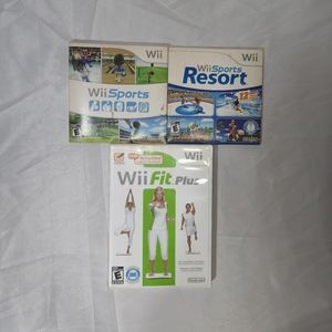3 Wii Sports Games